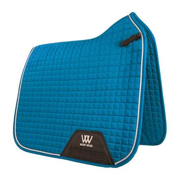 Green Woof Wear Contour Dressage Saddle Pad Turquoise