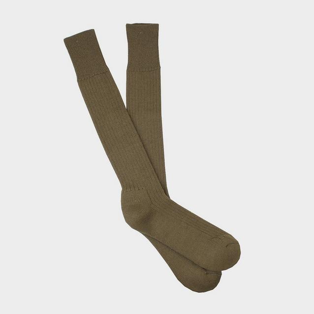 Green Country Pursuits Long Military Action Socks Green image 1