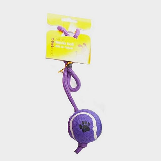 Purple Petface Ball On A Rope Purple image 1