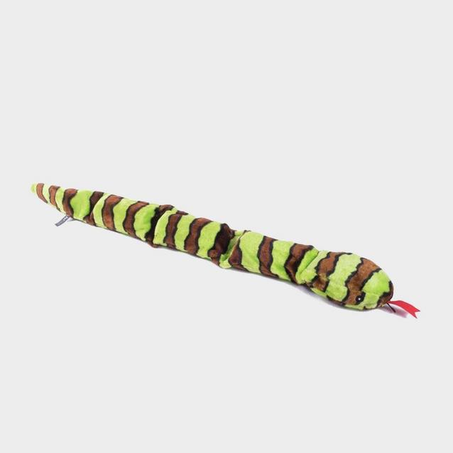 Green Petface Plush Snake Toy Green image 1