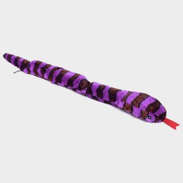 Purple Petface Plush Snake Toy Purple