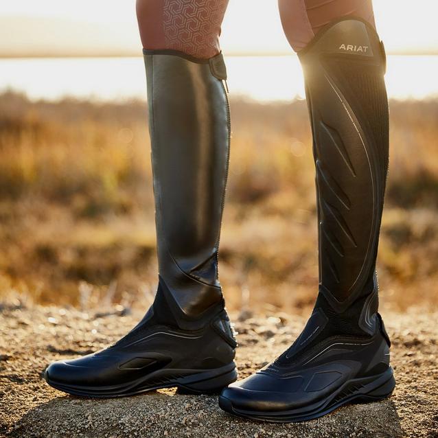 Ariat Womens Ascent Long Boots Black | Naylors