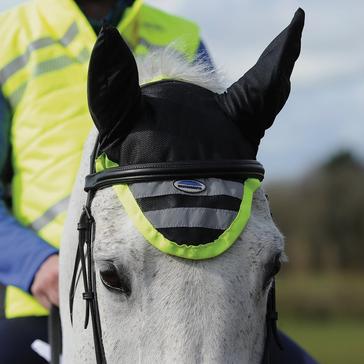 Yellow WeatherBeeta Reflective Ear Bonnet Yellow