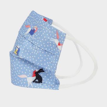 Multi Joules Kids Face Masks 3 Pack Unicorn/Heart/Horse