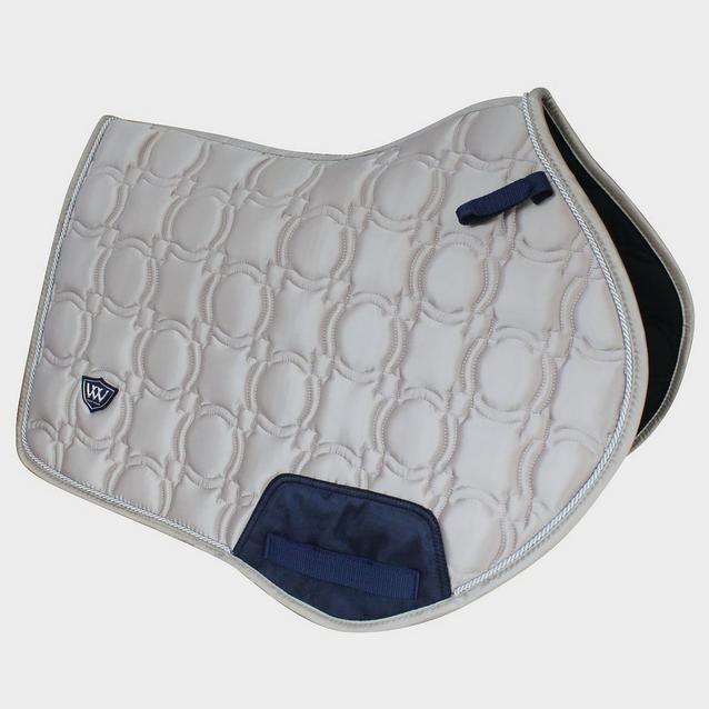 Beige/Cream Woof Wear Vision Close Contact Saddle Pad Champagne image 1