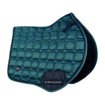Blue Woof Wear Vision Close Contact Saddle Pad Ocean