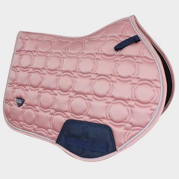 Pink Woof Wear Vision Close Contact Saddle Pad Rose Gold