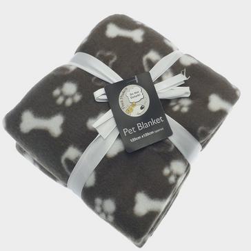 Brown Pooch Products Cosy Fleece Pet Blanket Chocolate
