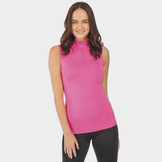 Pink Aubrion Ladies Westbourne Sleeveless Baselayer Pink image 1