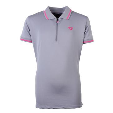 Grey Aubrion Childs Parsons Tech Polo Grey