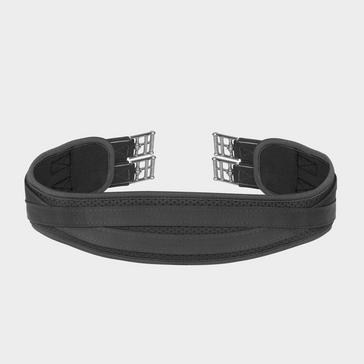Black Arma Airflow Elasticated GP Girth  in Black