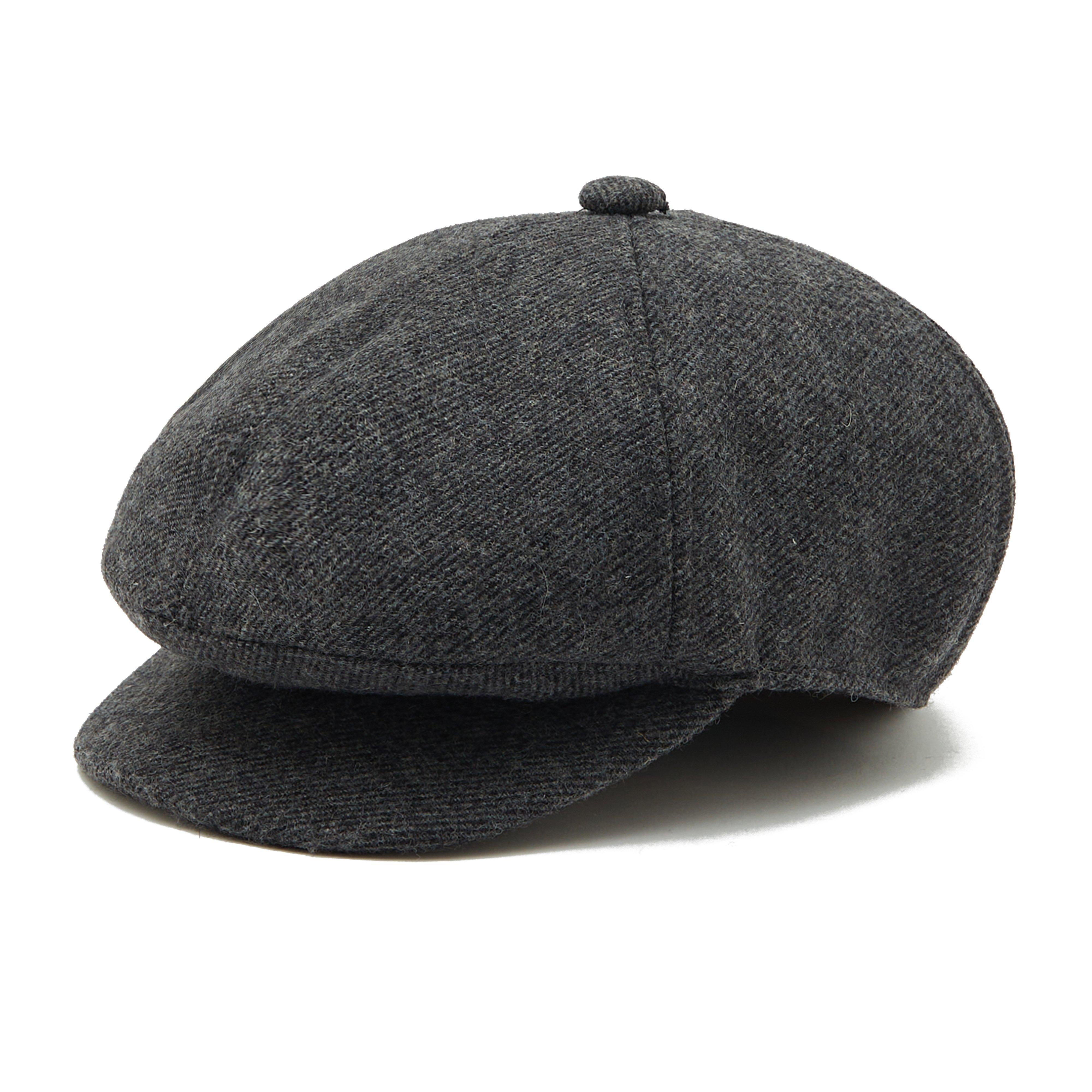 Claymore Bakerboy Hat Charcoal