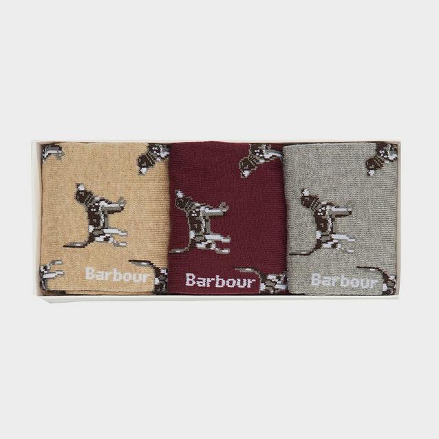 Assorted Barbour Socks Gift Box Pointer Dogs image 1