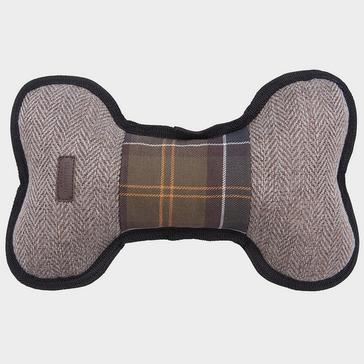 Brown Barbour Dog Toy Bone