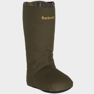 Green Barbour Welly Boot Dog Toy Green
