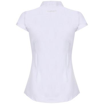 White Equetech Equetech Ladies Florence Competition Shirt White