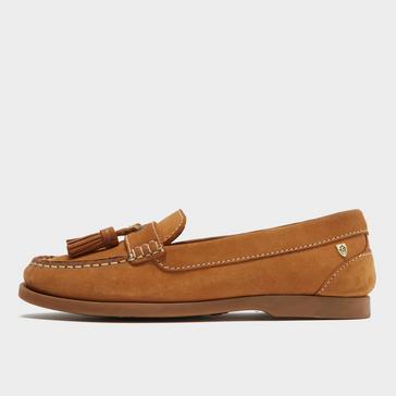 Tan Moretta Womens Alita Loafers Tan