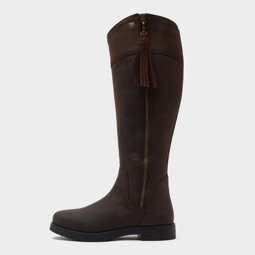 Brown Moretta Womens Alessandro Boots Chocolate