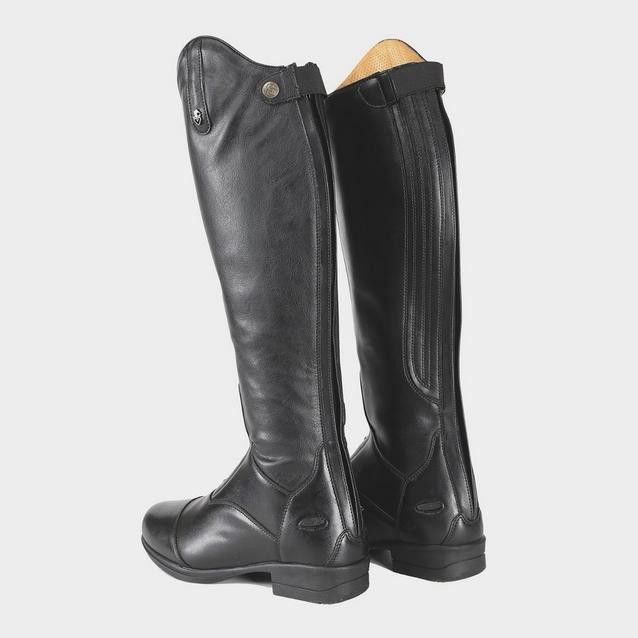 Moretta Womens Luisa Tall Riding Boots Black Naylors