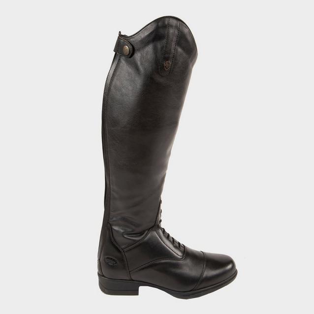 Moretta Womens Luisa Tall Riding Boots Black Naylors