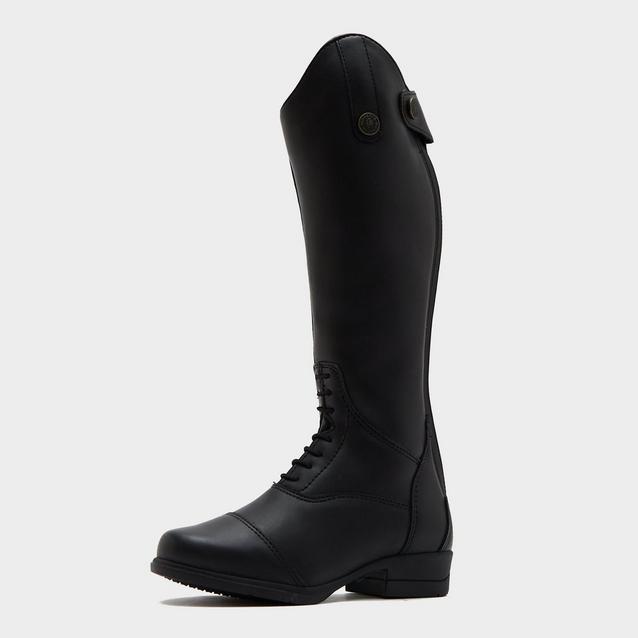 Kids tall black boots best sale