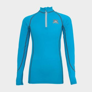 Blue Woof Wear Young Rider Pro Performance Shirt Turquoise