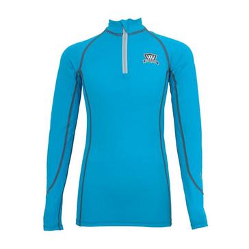 Blue Woof Wear Young Rider Pro Performance Shirt Turquoise