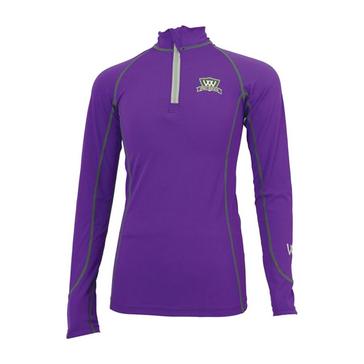 Purple Woof Wear Young Rider Pro Performance Shirt Ultra Violet