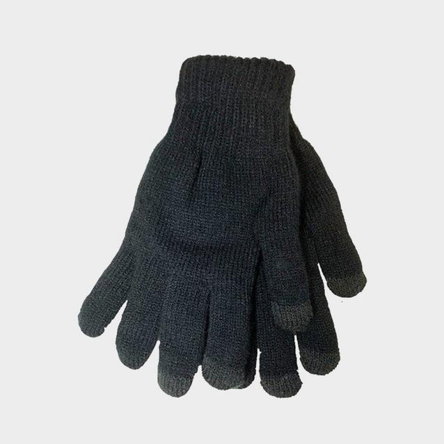 Assorted Platinum Mens Larson Thermal Gloves Black image 1