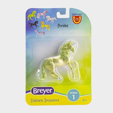 Yellow Breyer Unicorn Treasures Peridot