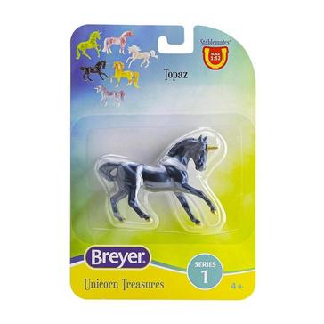 Black Breyer Unicorn Treasures Topaz