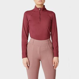Womens Wivianne Long Sleeved Base Layer Wine