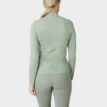 Green PS of Sweden Adele Long Sleeved Base Layer Khaki
