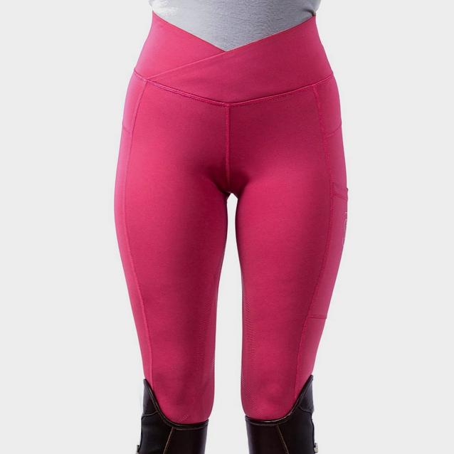 Pink PS of Sweden PS Of Sweden Jocelyn Riding Tights Berry Pink image 1