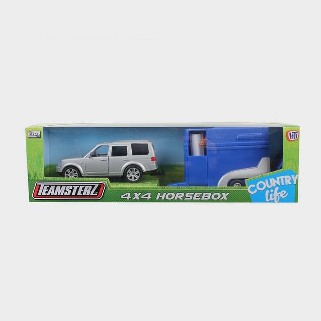  Generic Teamsterz 4x4+ Horsebox Blue image 1
