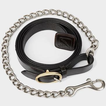 Brown LeMieux Leather Trot Up Chain Brown