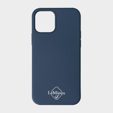 Blue LeMieux Soft Touch iPhone 12 Max Pro Case Navy