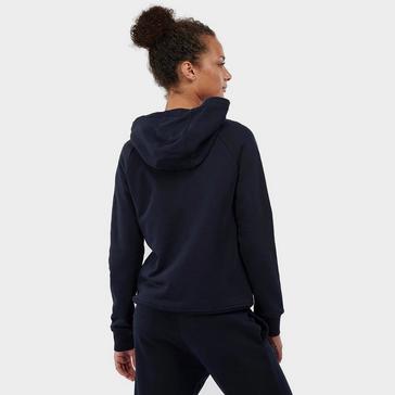 Blue Barbour Womens Otterburn Hoodie Navy Must