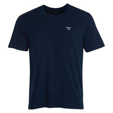 Blue Barbour Mens Relaxed Sports T-Shirt Navy