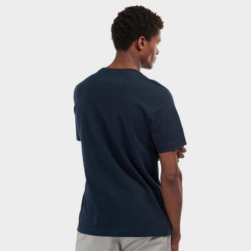Blue Barbour Mens Relaxed Sports T-Shirt Navy