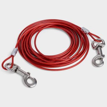 Red Petface Outdoor Paws 9m Cable