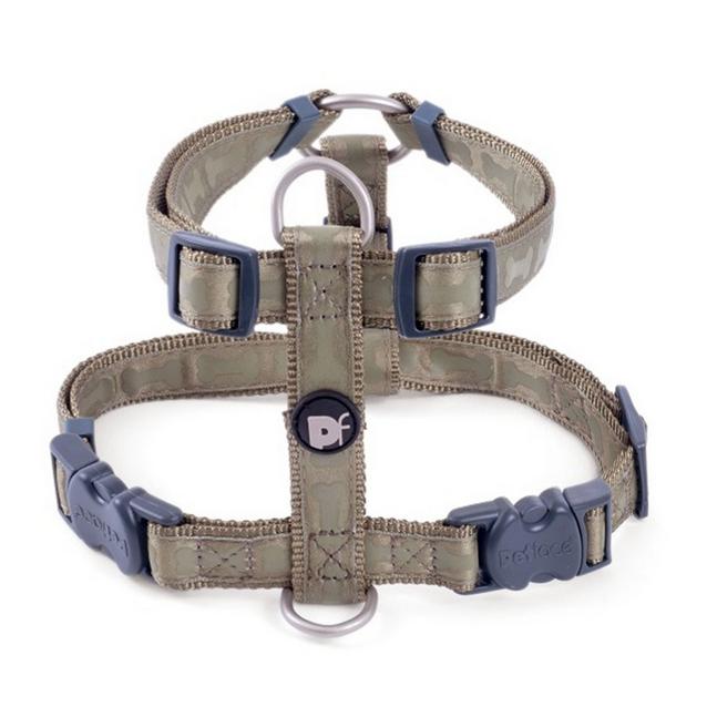 Green Petface Country Green Bones Dog Harness image 1