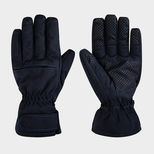 Blue Hoggs of Fife Struther Waterproof Gloves Navy image 1