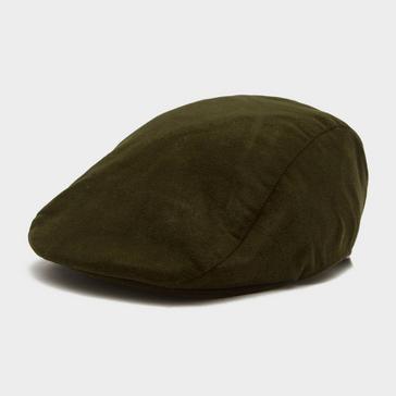 Green Hoggs of Fife Mens MoleSkin Cap Dark Olive