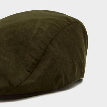 Green Hoggs of Fife Mens MoleSkin Cap Dark Olive