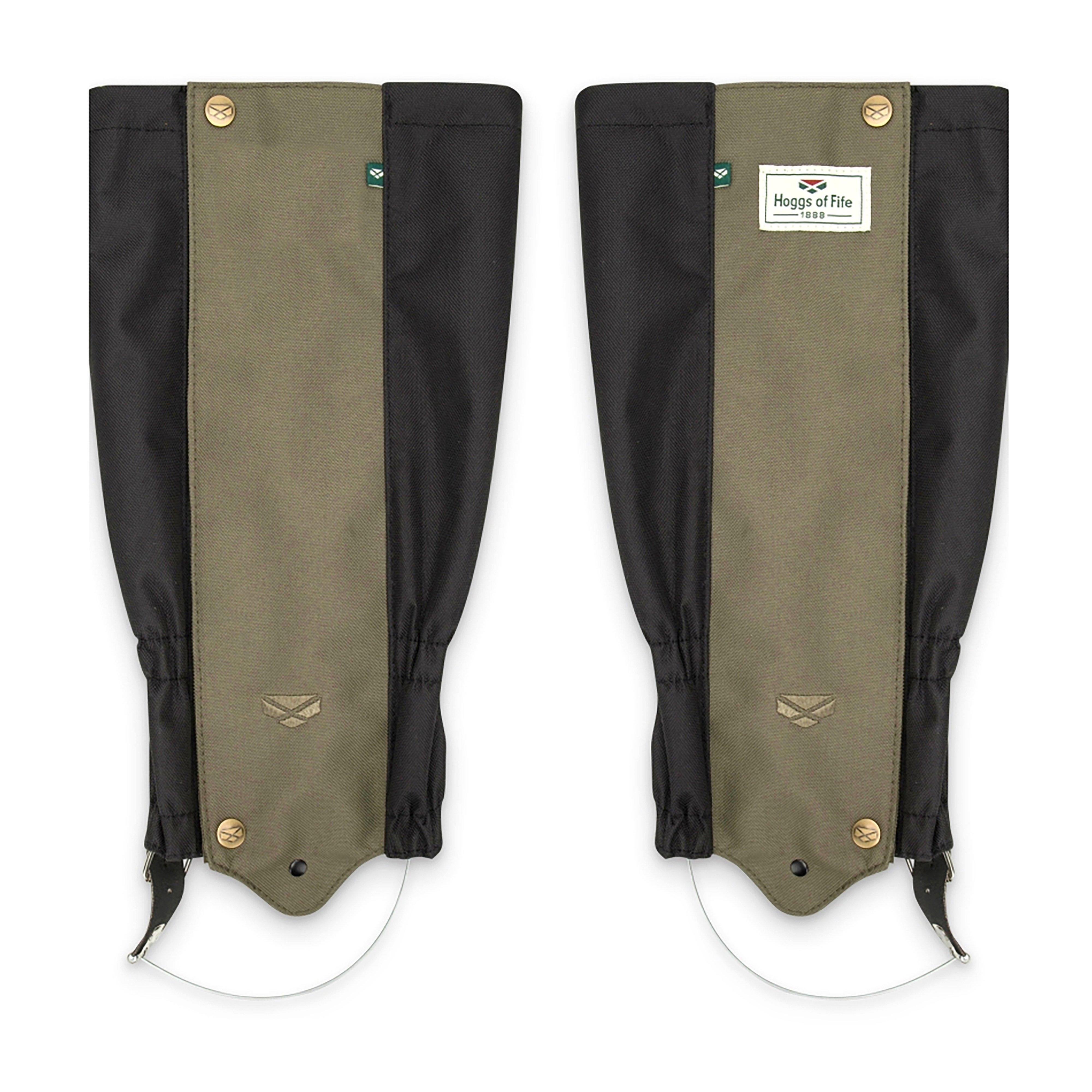 Hogg of Fife Country Gaiters Green/Black