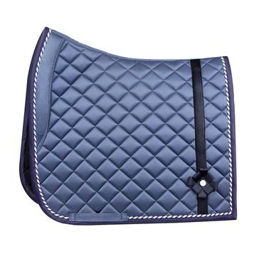 Blue PS of Sweden Bow Dressage Saddle Pad Midnight Blue