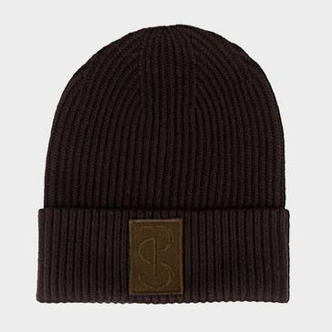 Brown PS of Sweden Sally Knitted Beanie Coffee