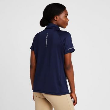 Blue WeatherBeeta Womens Victoria Premium Short Sleeve Top Navy