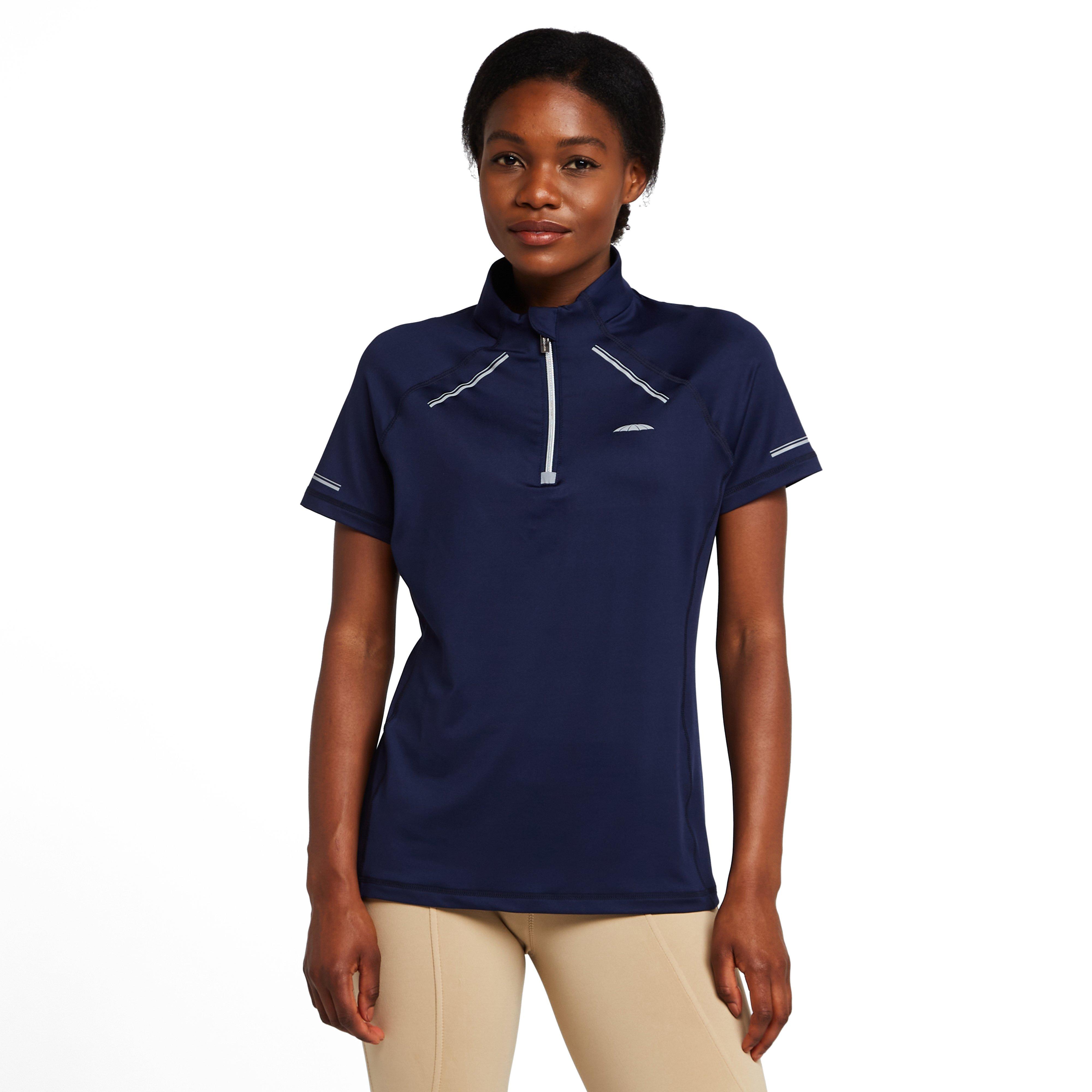 Womens Victoria Premium Short Sleeve Top Navy